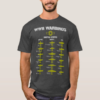 Verenigde Staten WW2 Warvogels T-shirt