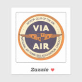 Vereniging van luchtreizigers sticker (Vel)