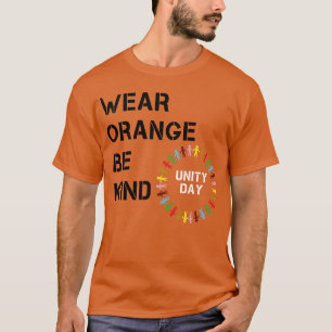 verenigingsdag draag sinaasappel tegen pesten t-shirt