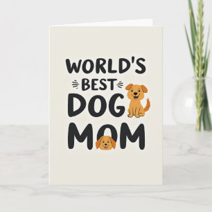 Vererende Hond Moeder Kaart