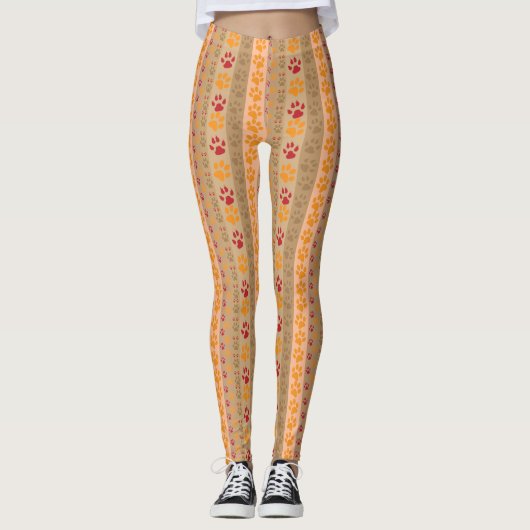 Verf afdrukken Leggings vrouwen (Voorkant)