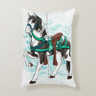 Verf Carrousel Paard Kussen