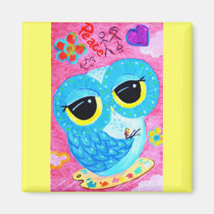 Verf de wereld een betere plek magneet