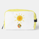 Verf de zon toilettasje (Achterkant)