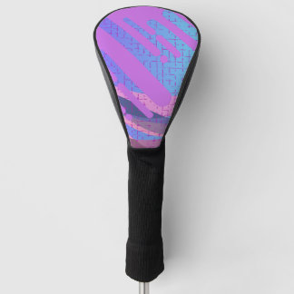 Verf druppel Levendig Abstract Golfheadcover