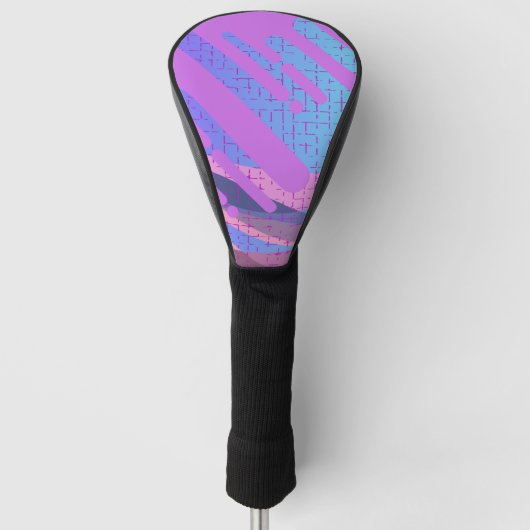 Verf druppel Levendig Abstract Golfheadcover (Voorkant)