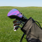 Verf druppel Levendig Abstract Golfheadcover (Insitu)