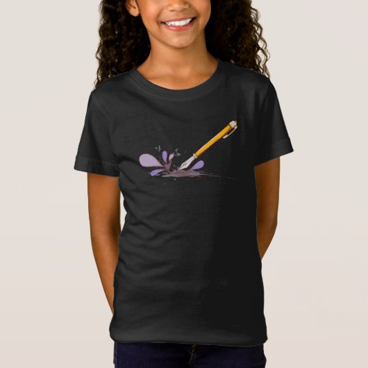 Verf en Potloden T-shirt (Voorkant)