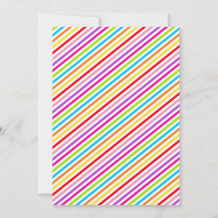 Verf en pyjama feestuitnodiging kaart