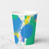 Verf Feest Kunst Feest Spatbekercup Papieren Bekers (Rechts)