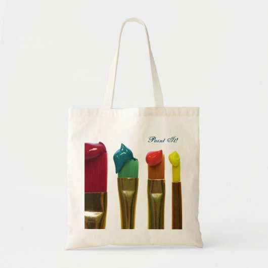 Verf het tote bag (Voorkant)