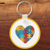 Verf je hart, acryl Sleutelhanger (Achterkant)