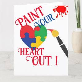 Verf je hart uit de Kaart