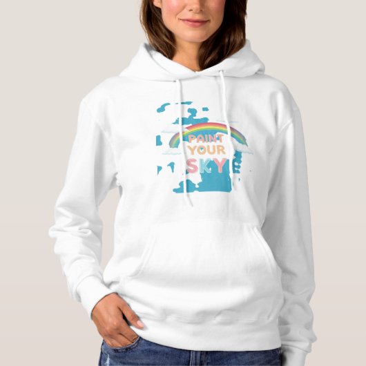 Verf je hoodie (Voorkant)