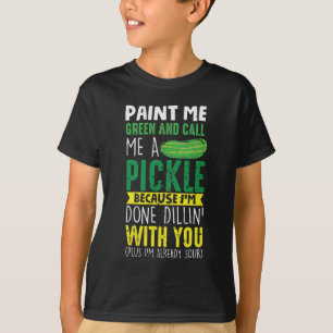 Verf me Green en noem me een kaartje T-shirt