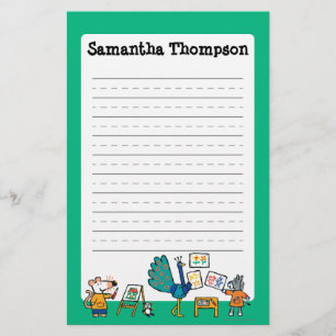 Verf met Maisy! Briefpapier