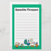 Verf met Maisy! Briefpapier (Voorkant / Achterkant)