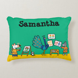 Verf met Maisy! Decoratief Kussen