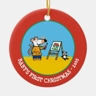 Verf met Maisy! Keramisch Ornament