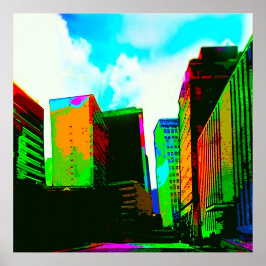Verf overal in de stad poster (Voorkant)