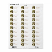 Verf Paard Paar Mailing Label (Full Sheet)