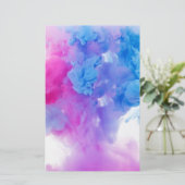 Verf Plumes Briefpapier (Staand voorkant)