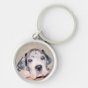 Verf: Puppy Dane Sleutelhanger