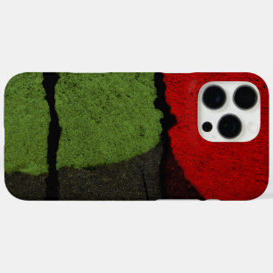 Verf rode en groene weg iPhone 16 pro max hoesje