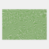 Verf Smudge Christmas Wrapping Paper - grillig (Voorkant 3)