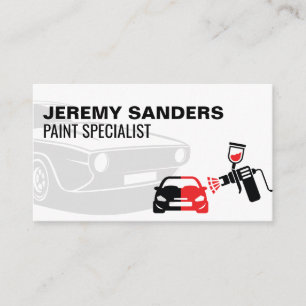 Verf Specialist Auto Verf Service Visitekaartje