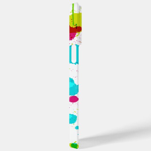 Verf Splash iPhone Case (Achterkant / Rechts)