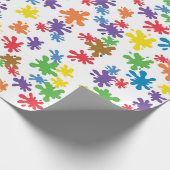 Verf Splatter Cadeaupapier (Hoek)