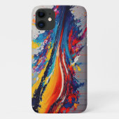 Verf Splatter Case-Mate iPhone Case (Achterkant)