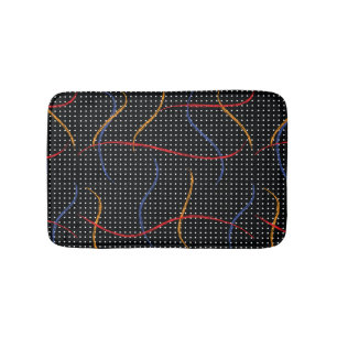 Verf Splatter en Stippen opnieuw tekenen Badmat