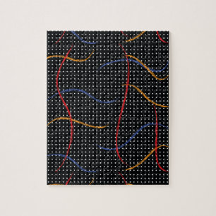 Verf Splatter en Stippen opnieuw tekenen Legpuzzel