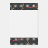 Verf Splatter en Stippen opnieuw tekenen Post-it® Notes (Voorkant)