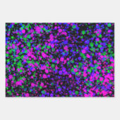 Verf Splatter Inpakpapier Vel (Voorkant)