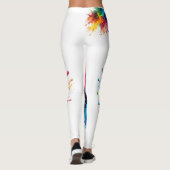 Verf Splatter Leggings (Achterkant)