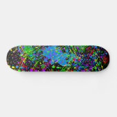 Verf Splatter Skateboard (Horizontaal)