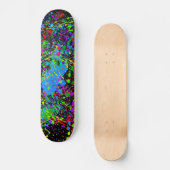 Verf Splatter Skateboard (Voorkant)