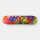 Verf Splatter Skateboard (Horizontaal)