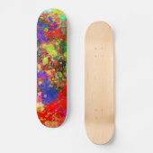 Verf Splatter Skateboard (Voorkant)