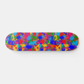 Verf Splatter Skateboard (Horizontaal)