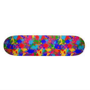 Verf Splatter Skateboard