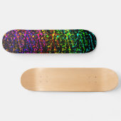 Verf Splatter Skateboard (Horizontaal)