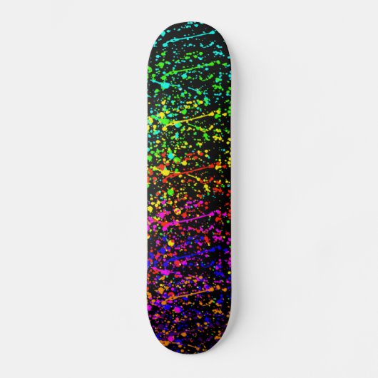 Verf Splatter Skateboard (Voorkant)