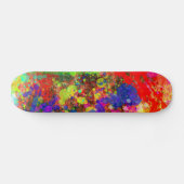Verf Splatter Skateboard (Horizontaal)