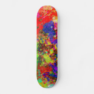 Verf Splatter Skateboard