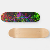 Verf Splatter Skateboard (Horizontaal)