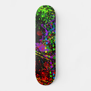 Verf Splatter Skateboard